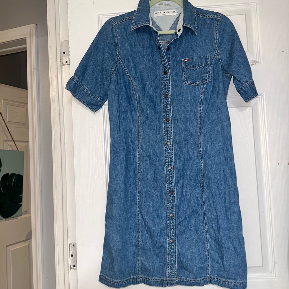 Tommy Hilfiger Denim Midi Dress